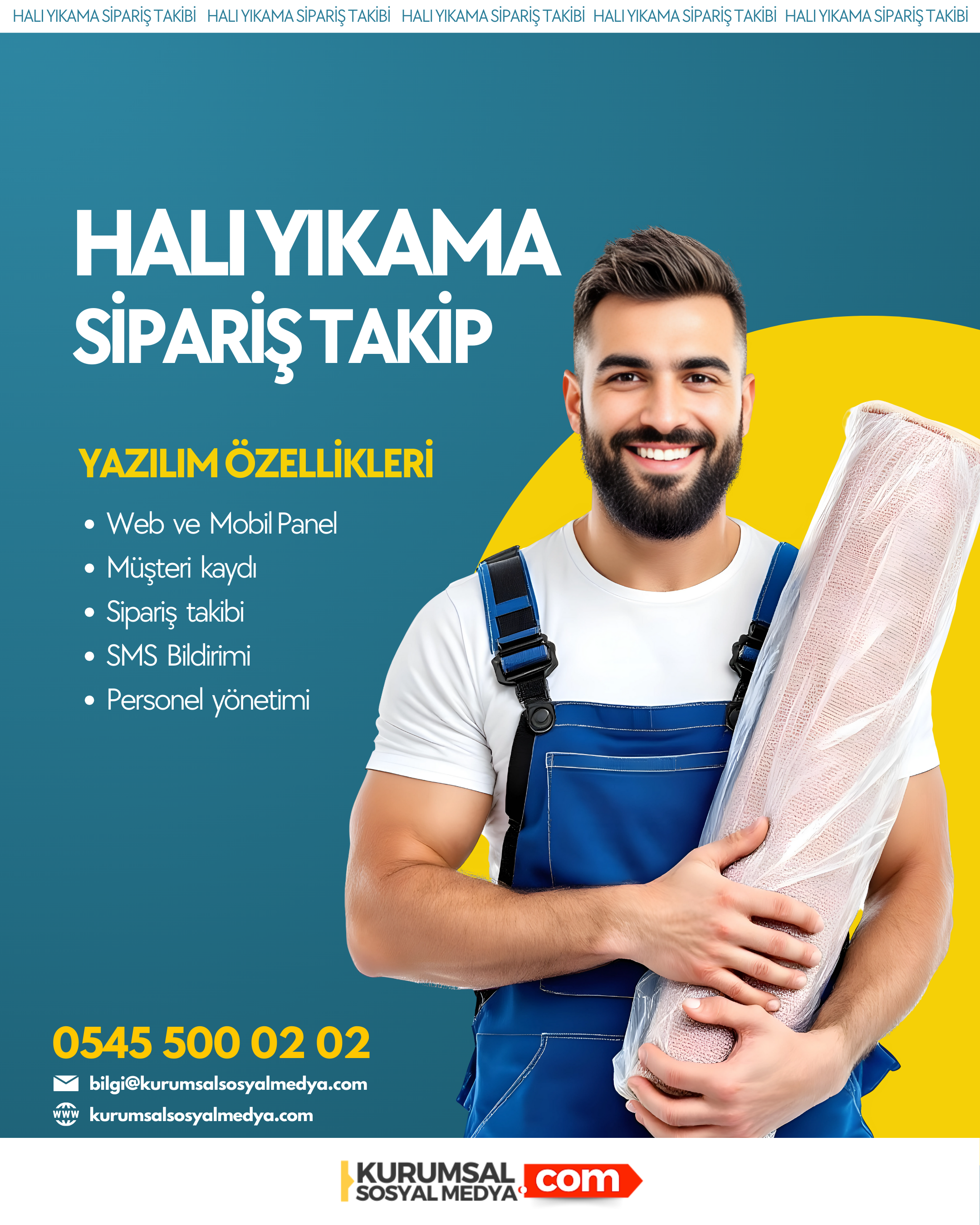 HALI YIKAMA SİPARİŞ TAKİP